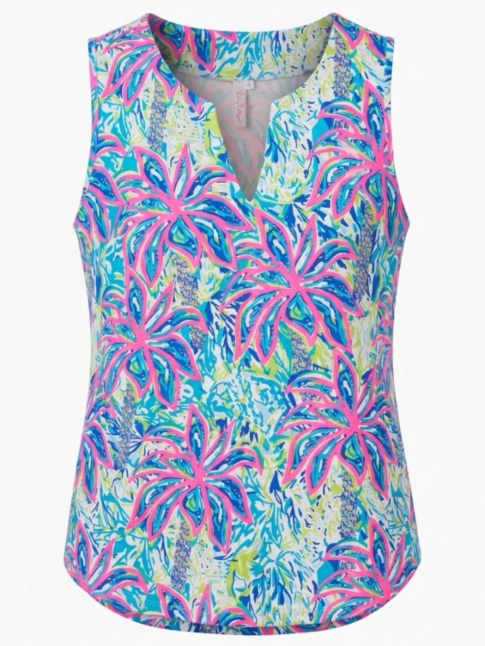 Lulu-B Sleeveless V-Neck Tank Top UPF 50+ - size small 🌟